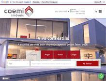 Tablet Screenshot of coemi.com.br